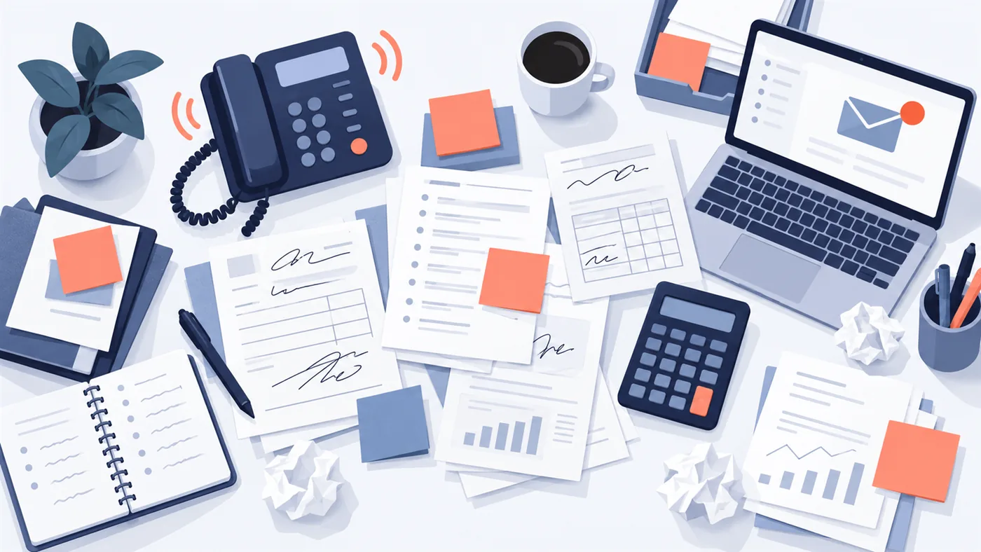 Before: orders taken by phone, through agents and by email, typed into the ERP by hand
