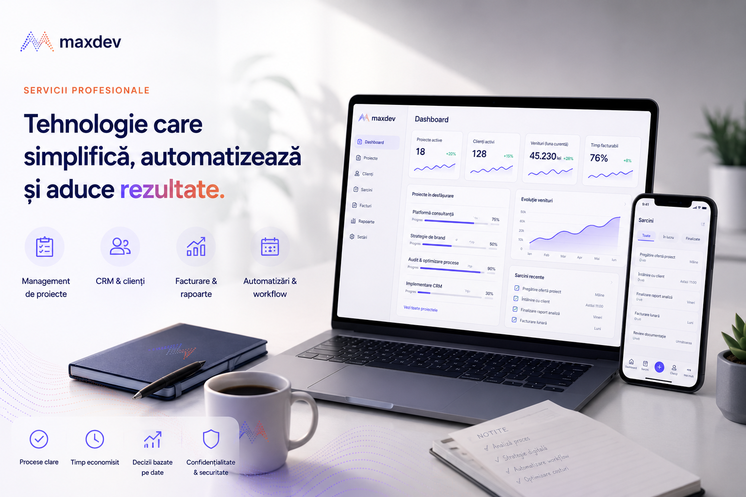 Client portal for professional services